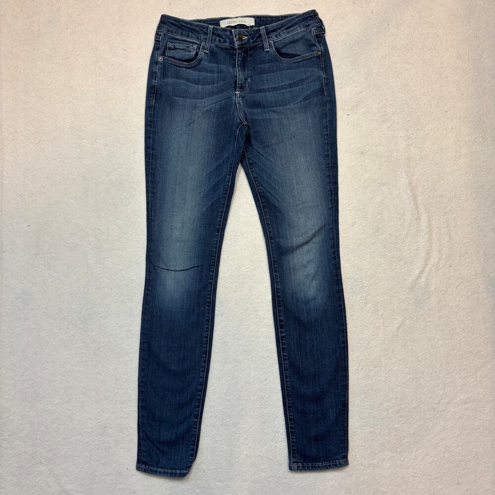 Hidden Jeans Skinny Denim Women's Size 28 Blue Medium Wash Cotton Blend Stretch